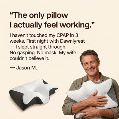 Dawnly Contour Neck Relief Pillow
