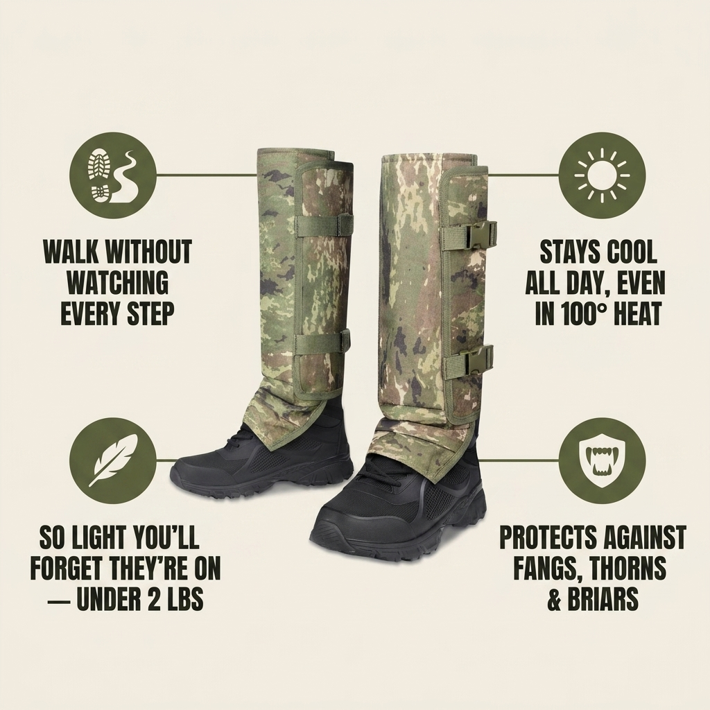 Vypra StrikeShield™ Snake Resistant Gaiters