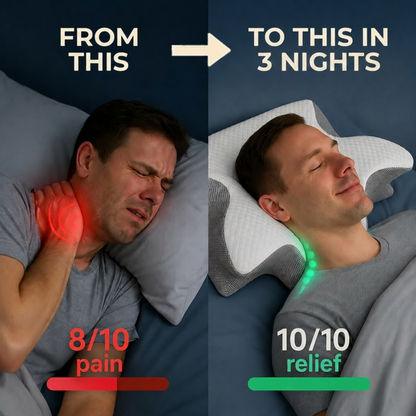 Dawnly Contour Neck Relief Pillow