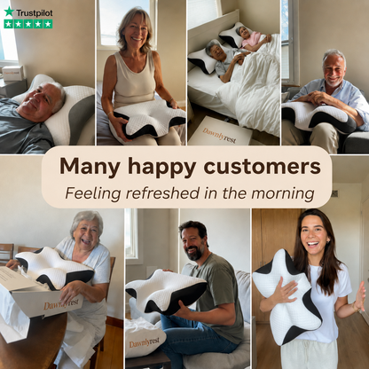 Dawnly Contour Neck Relief Pillow